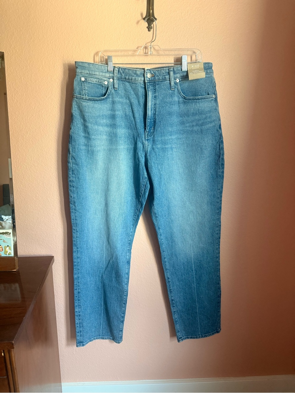 33 Tall Madewell Women’s Curvy 90s Straight Jeans NWT